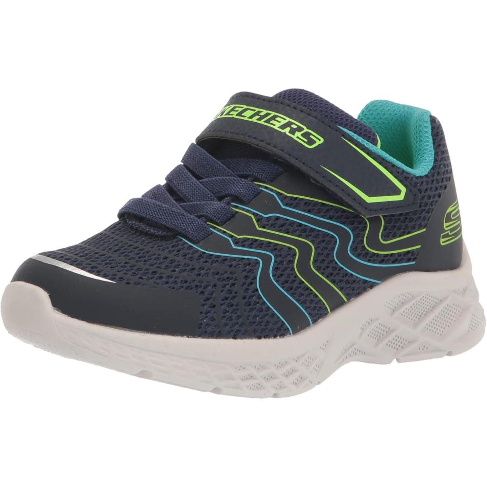 imageSkechers UnisexChild Microspec Ii TromsonNavyLime