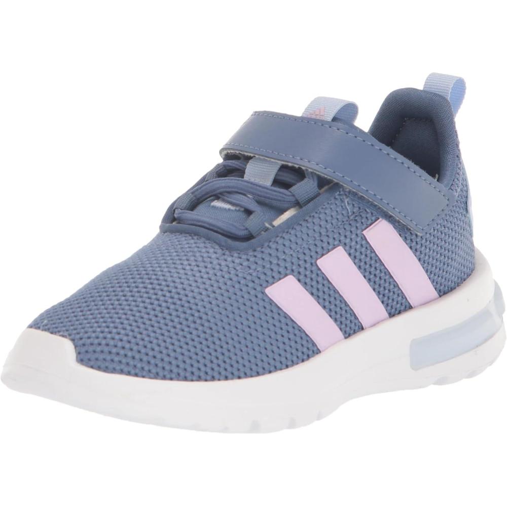 imageadidas Kids Racer TR23 LaceUp SneakerCrew BlueBliss LilacBlue Dawn