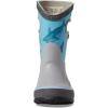 BOGS Rainboot Glitter Girls’ Toddler-Youth Boot(Gray Multi)