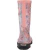 BOGS Rainboot Glitter Girls’ Toddler-Youth Boot(Marble Print – Coral)
