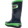BOGS Rainboot Solid Kids Toddler-Youth Boot(Navy/Green)
