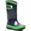 BOGS Rainboot Solid Kids Toddler-Youth Boot(Navy/Green)