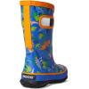 BOGS Unisex-Child Kids Rainboot Rain Boot(Blue Multi)