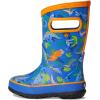 BOGS Unisex-Child Kids Rainboot Rain Boot(Blue Multi)
