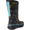 BOGS unisex-child Rain Boots Wild Rainbows (Toddler/Little Kid/Big Kid) Rain Boot(Black Multi)