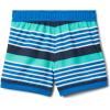 Columbia Boys Sandy Shores Boardshort, Moisture-Wicking, UV Sun Protection(Bright Indigo Milo Stripe)