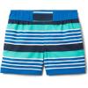 Columbia Boys Sandy Shores Boardshort, Moisture-Wicking, UV Sun Protection(Bright Indigo Milo Stripe)