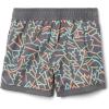 Columbia Boys Sandy Shores Boardshort, Moisture-Wicking, UV Sun Protection(City Grey Camptastic)