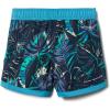 Columbia Boys Sandy Shores Boardshort, Moisture-Wicking, UV Sun Protection(Collegiate Navy King Palms)