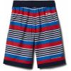 Columbia Boys Sandy Shores Boardshort, Moisture-Wicking, UV Sun Protection(Collegiate Navy Milo Stripe)