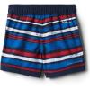 Columbia Boys Sandy Shores Boardshort, Moisture-Wicking, UV Sun Protection(Collegiate Navy Texture Stripe)