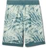 Columbia Boys Sandy Shores Boardshort, Moisture-Wicking, UV Sun Protection(Metal Dye Palms Tonal/Metal)
