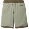 Columbia Boys Sandy Shores Boardshort, Moisture-Wicking, UV Sun Protection(Safari/Stone Green)