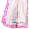 Columbia girls Bugaboo™ Iii Printed Fleece Interchange (Little Kid/Big Kid)(Pink Ice Barkblur/Satin Pink)