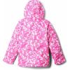 Columbia girls Bugaboo™ Iii Printed Fleece Interchange (Little Kid/Big Kid)(Pink Ice Barkblur/Satin Pink)