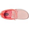HEYDUDE Unisex-Child Wally Hey 2o Mesh (Little Big Kid) Loafer(Pale Pink/Fiery Pink)