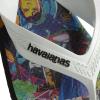 Havaianas Boy’s Max Heroes (Toddler/Little Kid/Big Kid)(Black/White)
