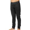 Hot Chillys Youth Peach Skins Lightweight Relaxed Fit Base Layer Bottoms | Warm Moisture-Wicking Thermal Underwear Ski Pants(Black)