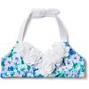Janie and Jack Girls’ Floral Two Piece Swimsuit (Toddler/Little Big Kids)(Multicolor)