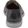 Johnston & Murphy Big Kid Holden Plain Toe Boys Dress Casual Lace-Up Shoe(Black Fg Leather)