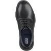 Johnston & Murphy Big Kid Holden Plain Toe Boys Dress Casual Lace-Up Shoe(Black Full Grain)