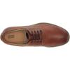 Johnston & Murphy Big Kid Holden Plain Toe Boys Dress Casual Lace-Up Shoe(Brown)