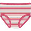 KicKee Girls Underwear, Set of 3, Prints and Solid Colors, Soft Girl Panties, Toddler to Big Kid, All Day Wear(Baby Rose Stripe  Blush & Natural Velveteen Rabbit)