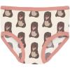 KicKee Girls Underwear, Set of 3, Prints and Solid Colors, Soft Girl Panties, Toddler to Big Kid, All Day Wear(Baby Rose Stripe  Blush & Natural Velveteen Rabbit)