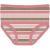 KicKee Girls Underwear, Set of 3, Prints and Solid Colors, Soft Girl Panties, Toddler to Big Kid, All Day Wear(Neapolitan Stripe  Desert Rose & Baby Rose Pegasus)