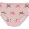 KicKee Girls Underwear, Set of 3, Prints and Solid Colors, Soft Girl Panties, Toddler to Big Kid, All Day Wear(Neapolitan Stripe  Desert Rose & Baby Rose Pegasus)
