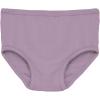KicKee Girls Underwear, Set of 3, Prints and Solid Colors, Soft Girl Panties, Toddler to Big Kid, All Day Wear(Thistle Morning on the Farm Lavender & Ice Cream Stripe)