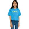 Levi’s Girls’ High Rise Graphic T-Shirt(Bonnie Blue)