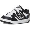 New Balance Kids’ 480 V1 Lace-up Sneaker(Black/White)