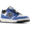 New Balance Kids’ 480 V1 Lace-up Sneaker(Blue Agate/White)