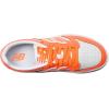 New Balance Kids’ 480 V1 Lace-up Sneaker(Hot Mango/White)
