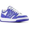 New Balance Kids’ 480 V1 Lace-up Sneaker(Marine Blue/White)