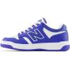 New Balance Kids’ 480 V1 Lace-up Sneaker(Marine Blue/White)