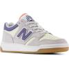 New Balance Kids’ 480 V1 Lace-up Sneaker(Pearl Grey/Mineral/Dream State)