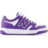 New Balance Kids’ 480 V1 Lace-up Sneaker(Prism Purple/White)