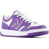 New Balance Kids’ 480 V1 Lace-up Sneaker(Prism Purple/White)