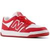 New Balance Kids’ 480 V1 Lace-up Sneaker(Team Red/White)