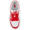 New Balance Kids’ 480 V1 Lace-up Sneaker(Team Red/White)