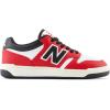 New Balance Kids’ 480 V1 Lace-up Sneaker(Team Red/White/Black)