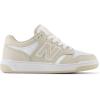 New Balance Kids’ 480 V1 Lace-up Sneaker(Timberwolf/White)