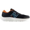 New Balance Kids’ 520v8 Sneakers(Black/Team Sky Blue/Infield Clay)