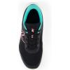 New Balance Kids’ 520v8 Sneakers(Black/Ultra Pink/Cyber Jade)