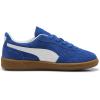 PUMA Kids Boys Palermo Lace Up Sneakers Shoes – Green(Cobalt Glaze/Puma White)