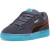 PUMA Kids’ Suede XL Sneakers(Galactic Gray/Bright Aqua)