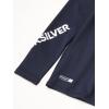 Quiksilver Boys All Time Long Sleeve Boy Rashguard Surf Shirt(Navy Blazer at)