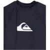 Quiksilver Boys All Time Long Sleeve Boy Rashguard Surf Shirt(Navy Blazer at)